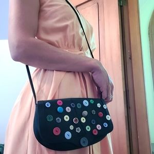 Vintage button purse